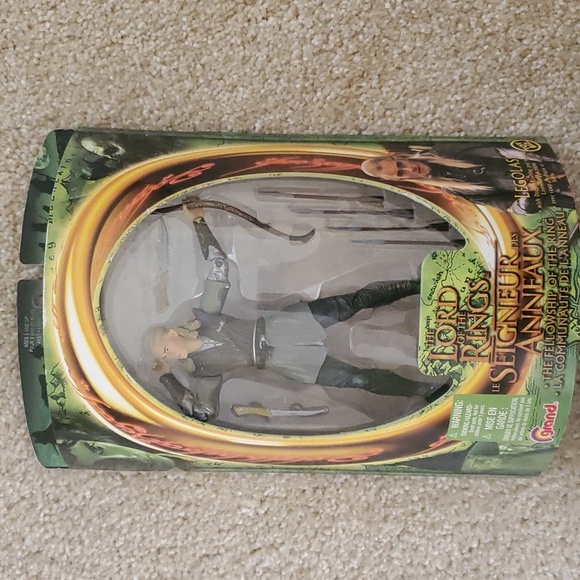 The Lord of the Rings The Fellowship of the Ring Legolas NIB - Picture 1 of 4